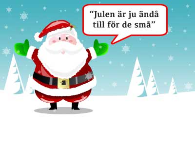 Klyschbingo på julafton