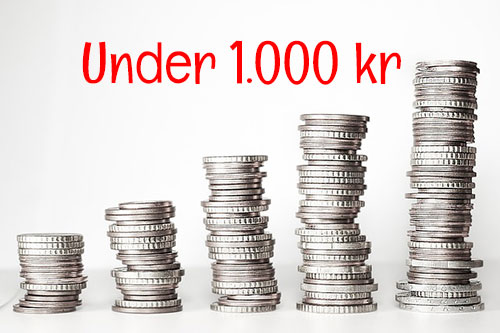 Under 1.000 kronor