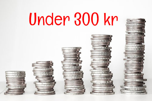 Under 300 kronor